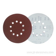 225mm 10 hole sandpaper disc orbital sander disk